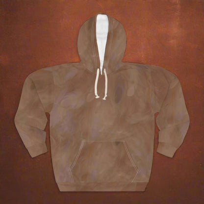 Feathered Mocha Hoodie